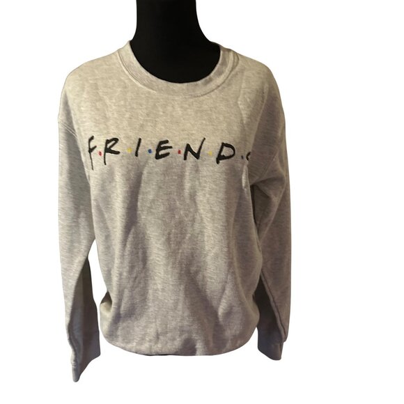 FRIENDS Tops - Friends gray size small crew neck  sweatshirt